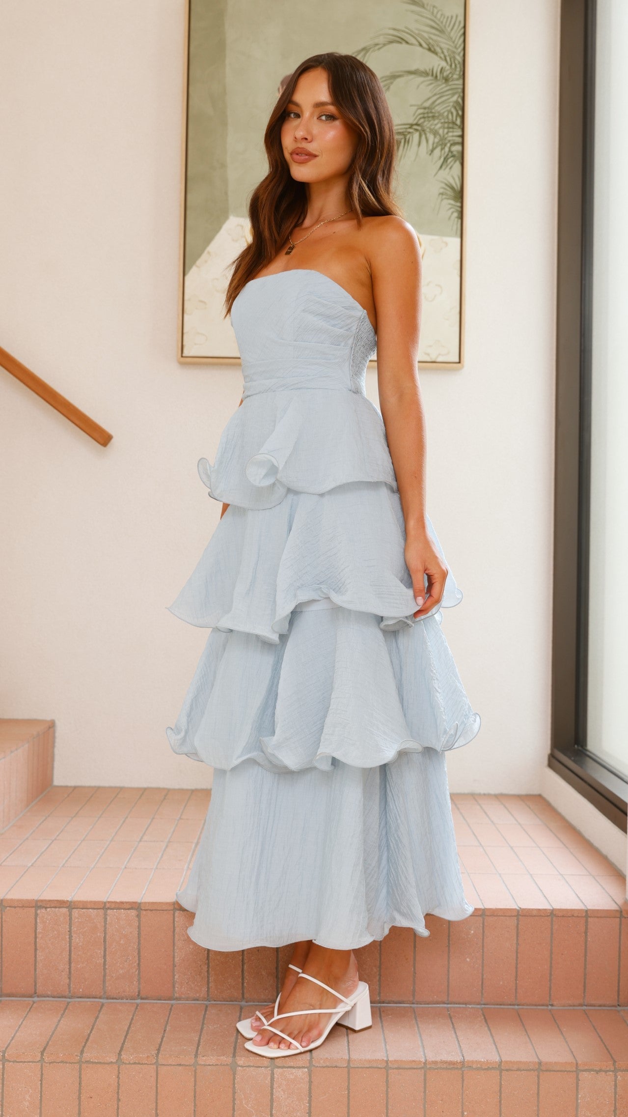 Lanica Maxi Dress - Blue