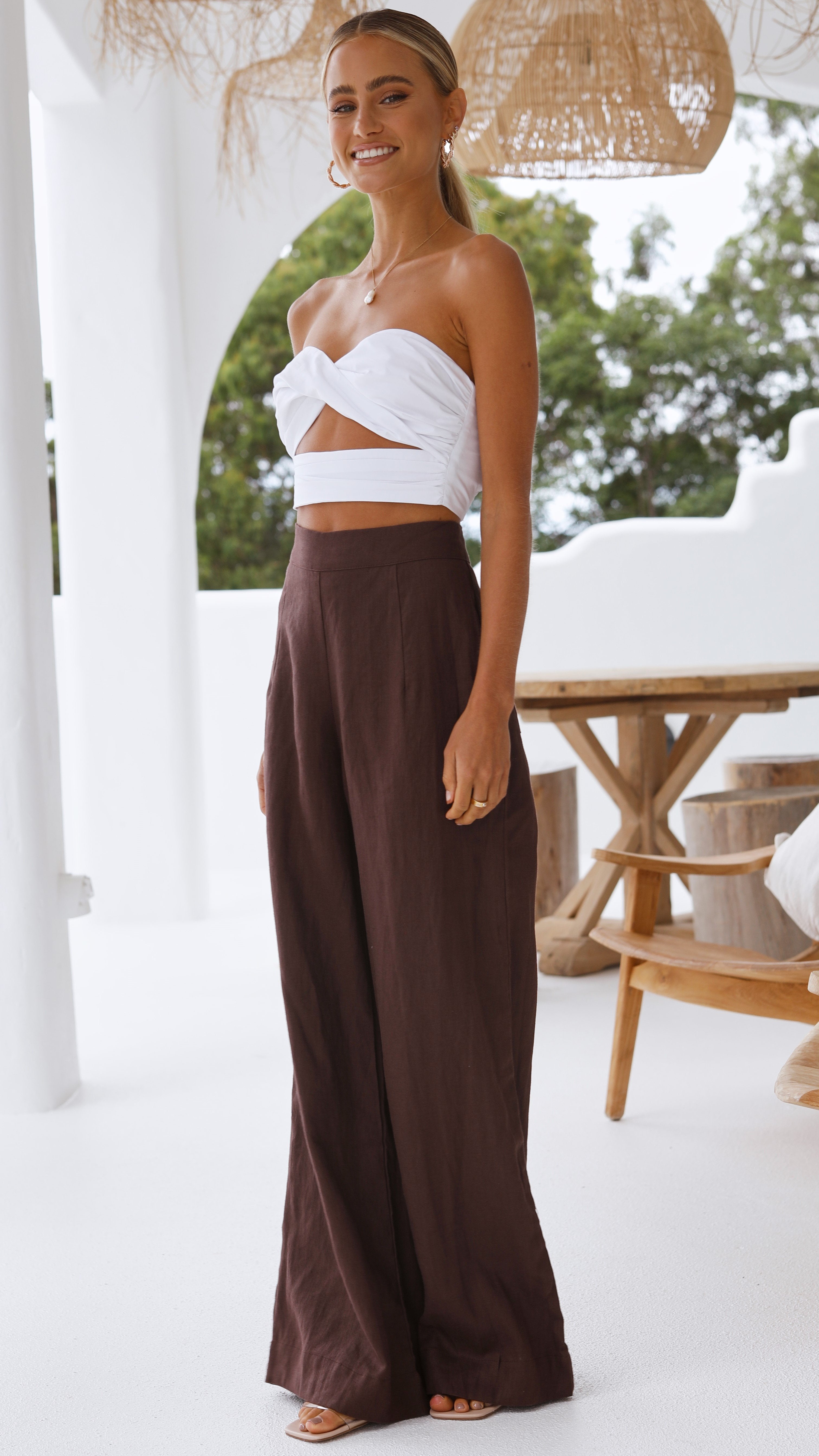 Karah Pants - Chocolate