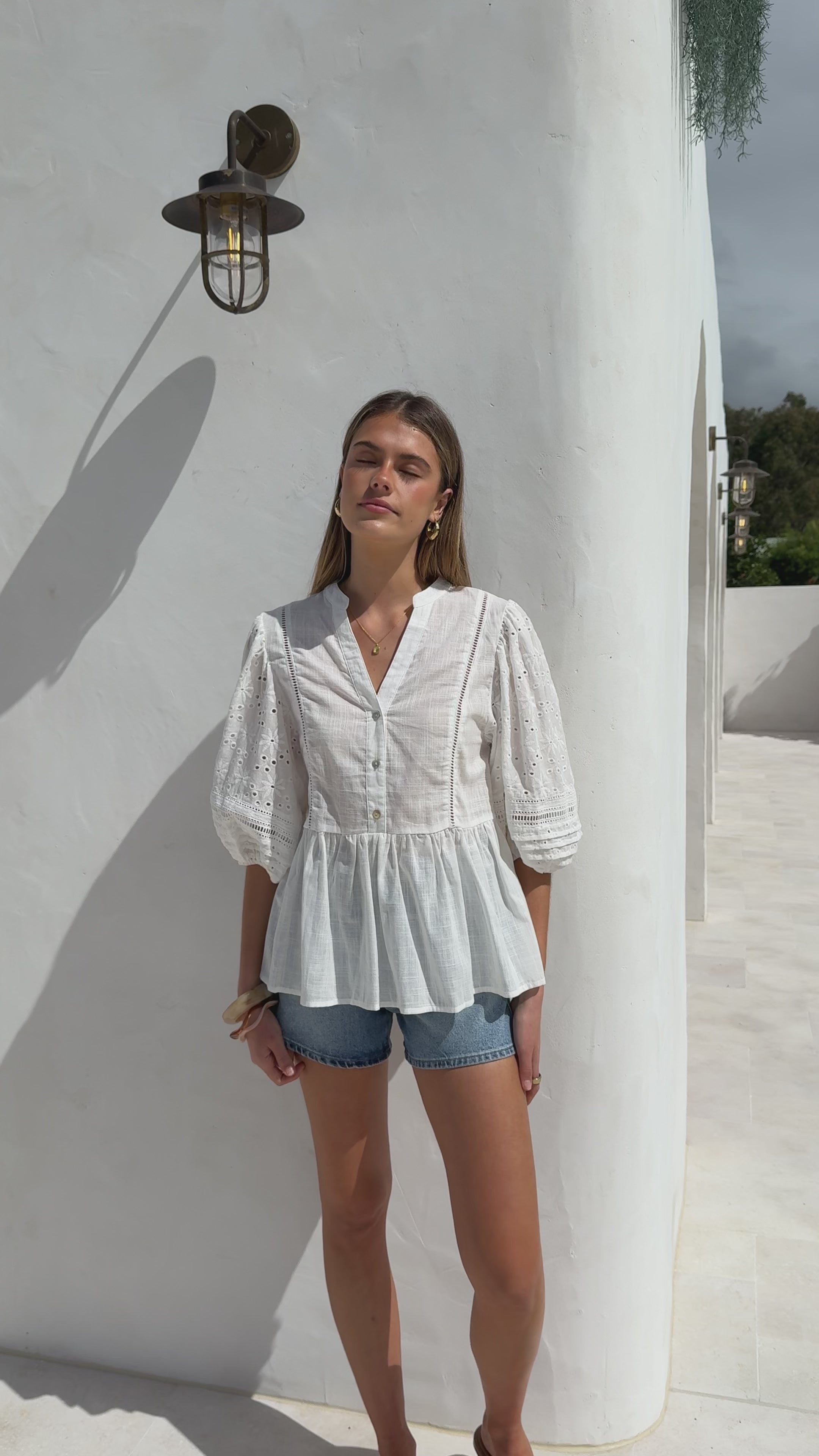 Winslet Top - White