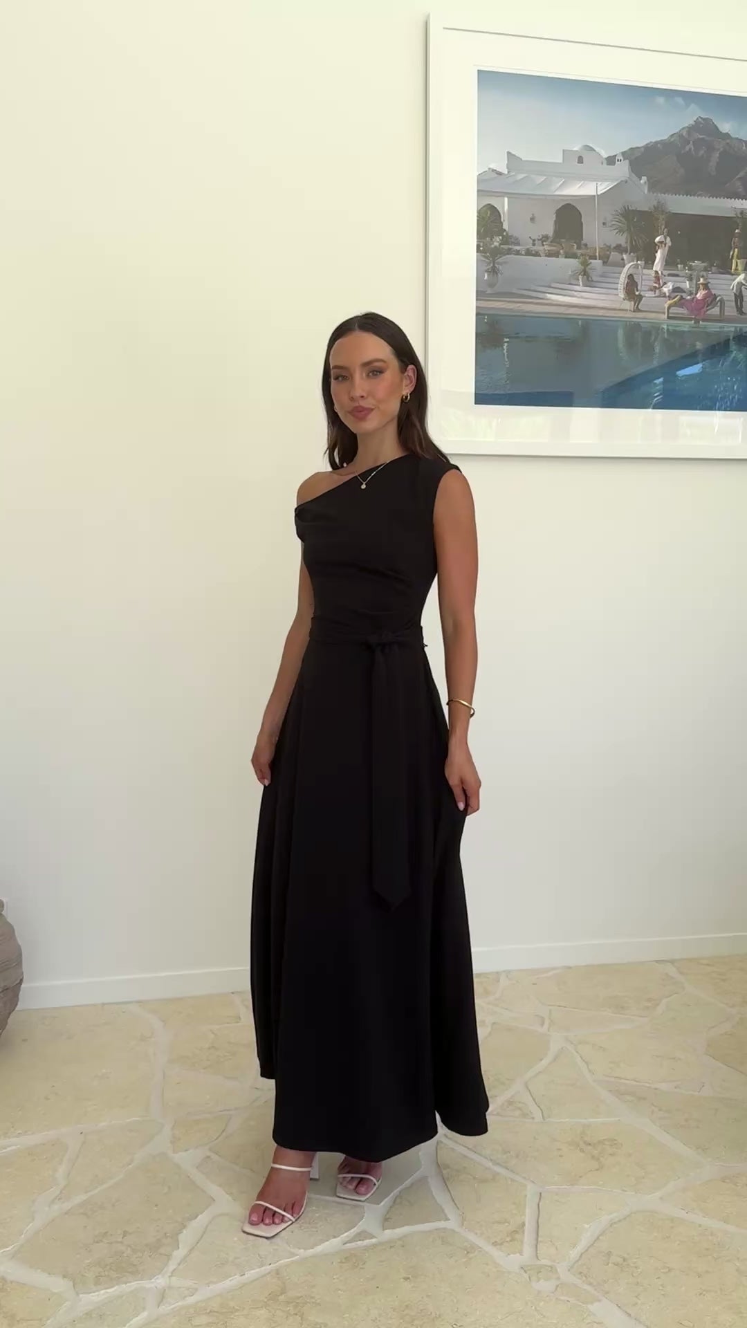 Gemma Maxi Dress - Black