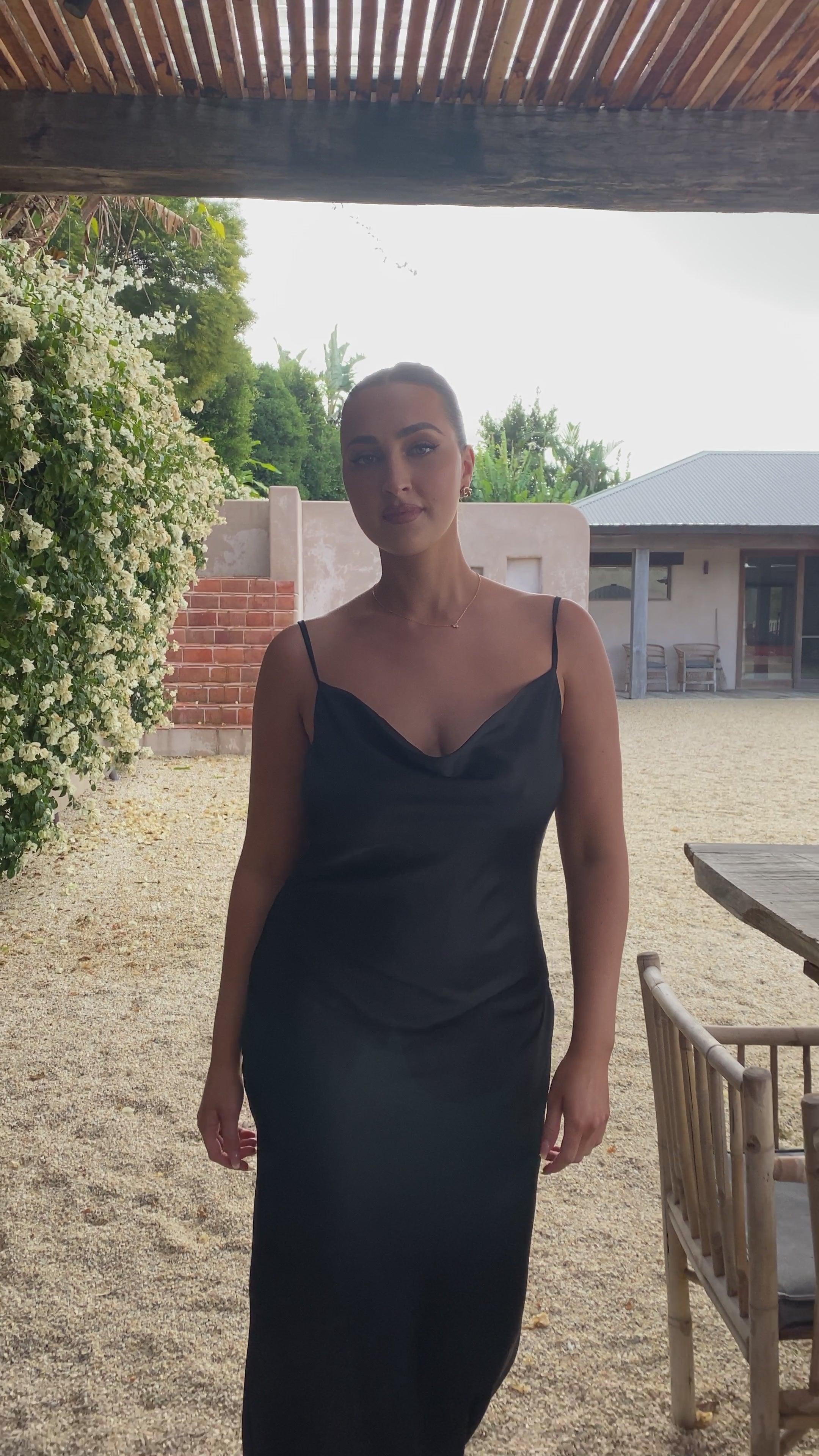 Willow Maxi Dress - Black